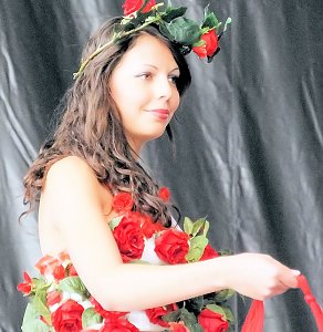 Flower Power beim Rolandsfest