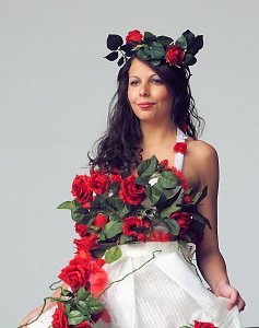 Flower Power beim Rolandsfest