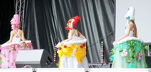 Flower Power beim Rolandsfest