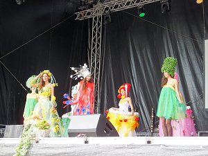 Flower Power beim Rolandsfest