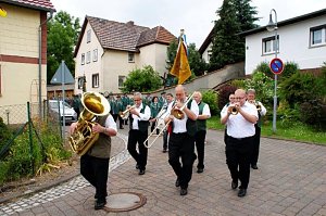 Sch&uuml;tzenfest in Obergebra