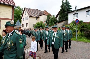 Sch&uuml;tzenfest in Obergebra