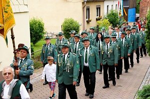 Sch&uuml;tzenfest in Obergebra