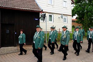 Sch&uuml;tzenfest in Obergebra