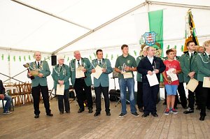 Sch&uuml;tzenfest in Obergebra