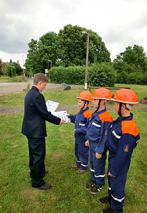 Gold f&uuml;r Jugendfeuerwehr