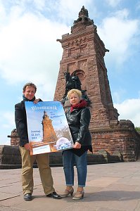 Jugendblasorchester Zwickau am Kyffh&auml;user-Denkmal