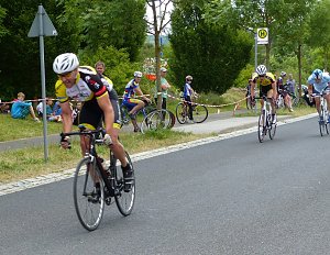 Jurij beim Zielsprint