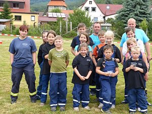 Nachwuchsfeuerwehren im Wettkampf