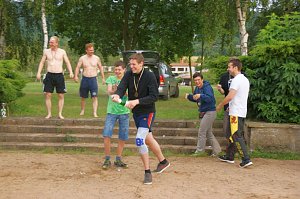 Sportliches Lager am Stausee