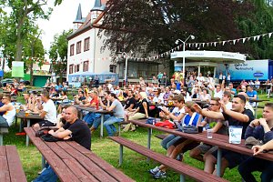 Public Viewing in Bleicherode