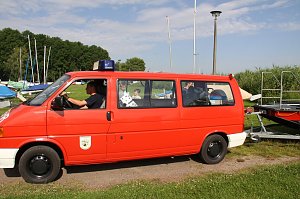 Gemeinsame Übung am Stausee