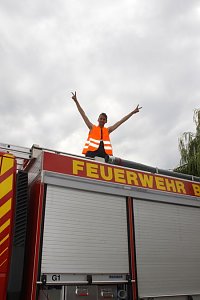 Gemeinsame Übung am Stausee
