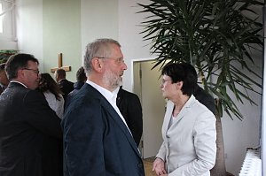 Ministerpr&auml;sidentin besucht Kleinod