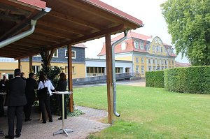 Ministerpr&auml;sidentin besucht Kleinod