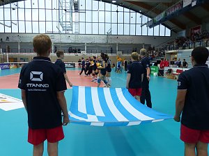 Volleyball in der Wiedigsburghalle
