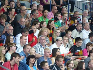 Volleyball in der Wiedigsburghalle