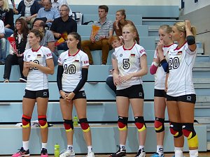Volleyball in der Wiedigsburghalle
