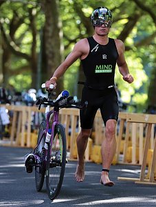 Beck beim Citytriathlon in Heilbronn