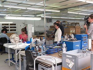Christine Lieberknecht auf Tour bei Norsystec