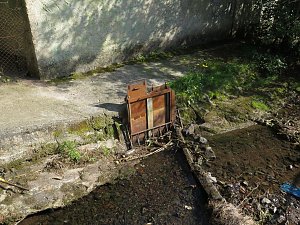 Kein Wasser - der Schieber ist dicht