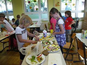 Schulfest mit gesundem Fr&uuml;hst&uuml;ck