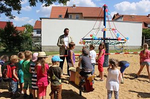 Spielger&auml;t in Jecha eingeweiht