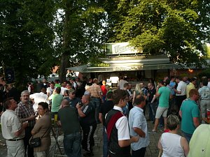 Ausgrabung der Kirmes am 18. Juli 2014