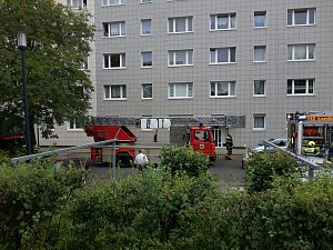 Einsatz in der Wolfstra&szlig;e