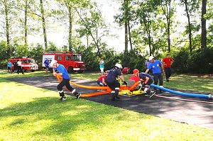 Hitzeschlacht zum Kreisfeuerwehrtag