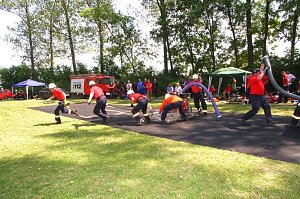 Hitzeschlacht zum Kreisfeuerwehrtag