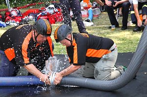 Hitzeschlacht zum Kreisfeuerwehrtag