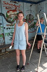 Jugendliche aktiv kreativ im Kyffh&auml;userkreis