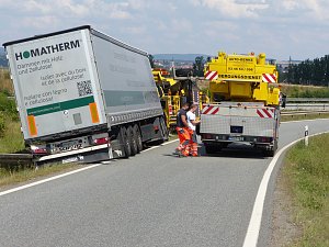 Bergung in der Auffahrt