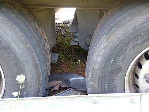 Bergung in der Auffahrt