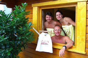 Sommer, Sauna, Grillen