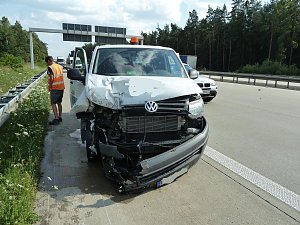 Unfall auf der Autobahn