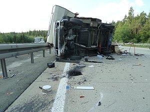Unfall auf der Autobahn