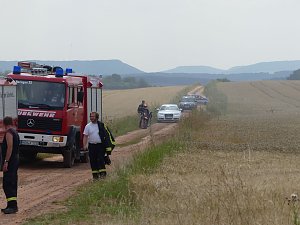 Reifenlager brannte