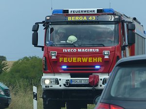 Reifenlager brannte
