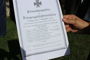 Der Opfer gedacht