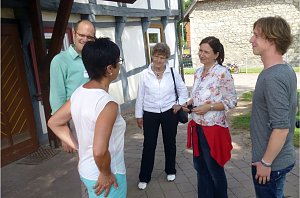 Wahlkampfunterst&uuml;tzung: Gespr&auml;che in Ellrich
