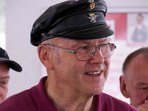 Oldtimer nach der Zuverl&auml;ssigkeitsfahrt