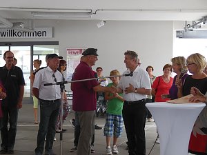 Oldtimer nach der Zuverl&auml;ssigkeitsfahrt