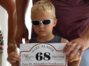 Oldtimer nach der Zuverl&auml;ssigkeitsfahrt