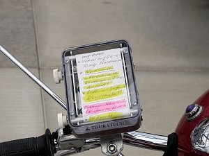 Oldtimer nach der Zuverl&auml;ssigkeitsfahrt