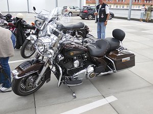Oldtimer nach der Zuverl&auml;ssigkeitsfahrt