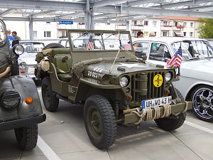 Oldtimer nach der Zuverl&auml;ssigkeitsfahrt