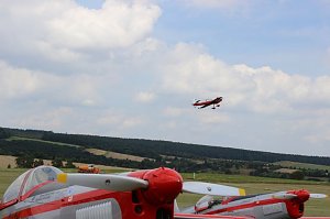 Morgen gro&szlig;e Flugschau