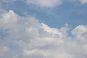 Morgen gro&szlig;e Flugschau